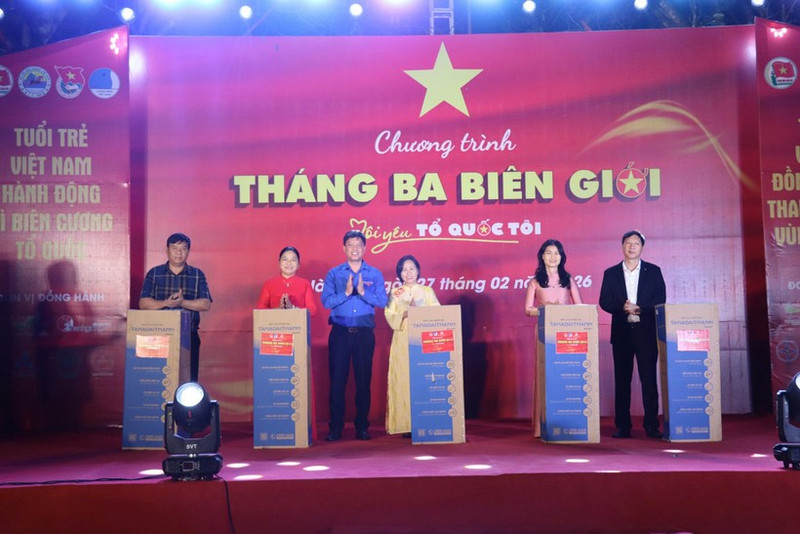 The “March at the Border” programme spreads the spirit of dedication and initiative among Vietnamese youth.