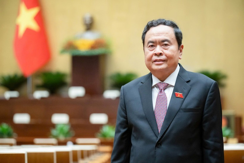 Chairman of the National Assembly Tran Thanh Man 