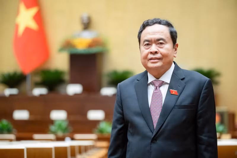 Chairman of the National Assembly Tran Thanh Man 