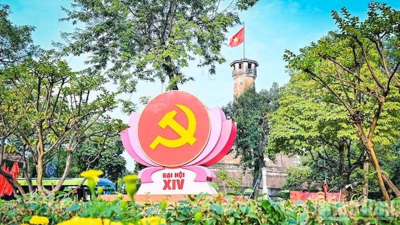 Ha Noi Capital will uphold its role as a driving force, creating a firm foundation and strong momentum for the country’s development in the new era. (Photo: BAO LONG)