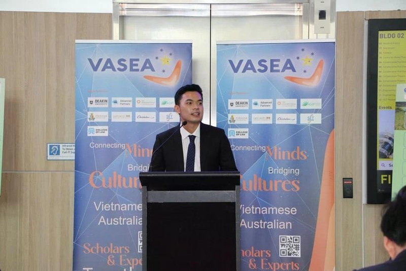 President of the Vietnamese Students’ Association in Australia Huynh Tan Dat (Photo: VNA)