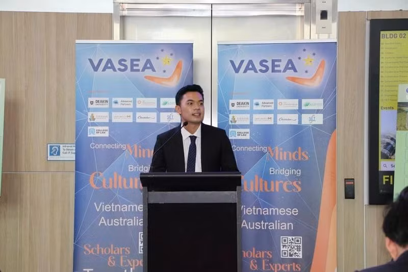 President of the Vietnamese Students’ Association in Australia Huynh Tan Dat (Photo: VNA)