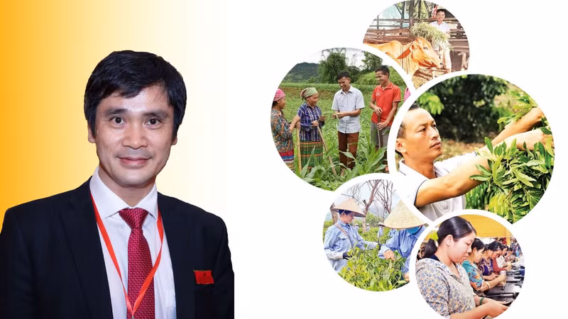 Dr Tran Cong Thang, Director of the Institute of Agricultural and Environmental Policy and Strategy (Ministry of Agriculture and Environment). (Photo: Phuong Nam)