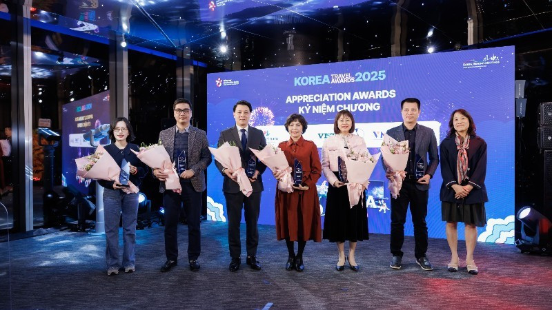 Appreciation extended to agencies and tourism organisations for their support and partnership with KTO in 2025. (Photo: KTO)