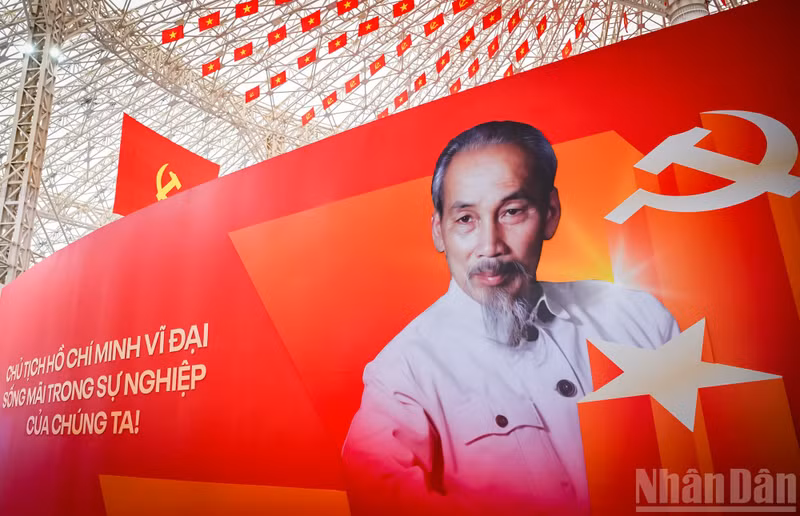 President Ho Chi Minh, the founder and trainer of the Communist Party of Viet Nam – the pioneering political organisation leading the nation through the most arduous trials of history.