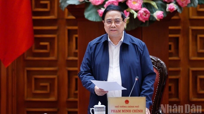 At the meeting of standing Government members on March 18, 2026 (Photo: NDO)