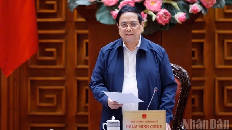 At the meeting of standing Government members on March 18, 2026 (Photo: NDO)