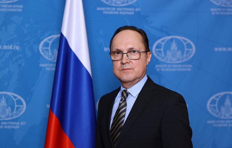 Russian Ambassador to Viet Nam Gennady Bezdetko (Photo courtesy of the embassy)