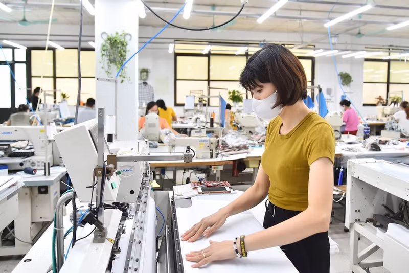 Green digital transformation in 2025 helps Garment 10 reduce about 15,000 - 20,000 tonnes of carbon emissions (Photo: The Dai)