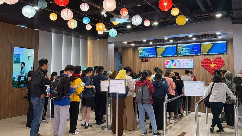 Movie tickets are distributed for free at the National Cinema Centre.