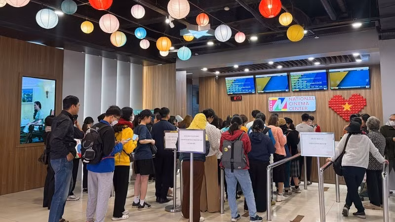 Movie tickets are distributed for free at the National Cinema Centre.