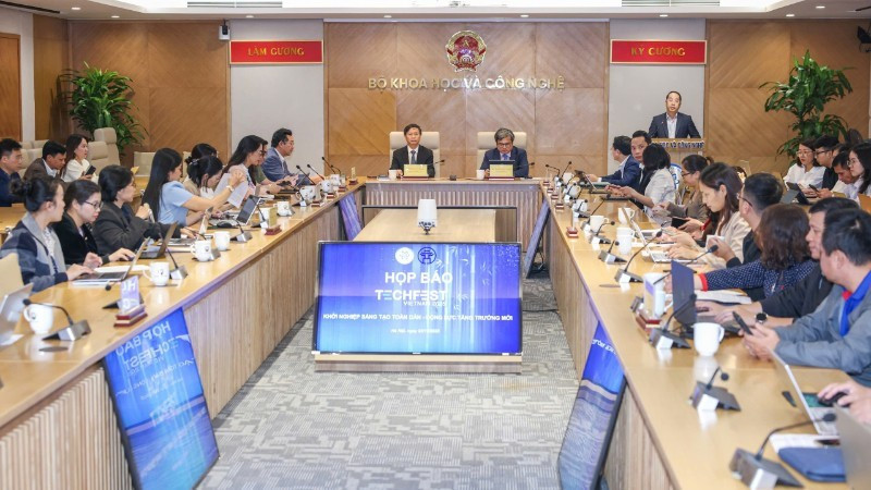 The press briefing on TECHFEST 2025 held on December 3.