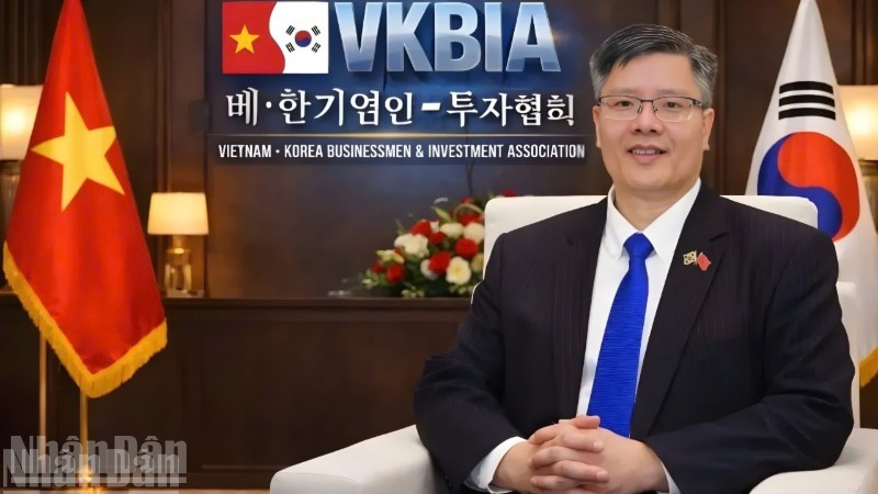 Dr Tran Hai Linh, member of the Central Committee of the Viet Nam Fatherland Front, Chairman of the Viet Nam–Korea Business and Investment Association (VKBIA), and Founding Chairman of the Viet Nam–Korea Experts and Intellectuals Association (VKEIA)