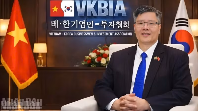 Dr Tran Hai Linh, member of the Central Committee of the Viet Nam Fatherland Front, Chairman of the Viet Nam–Korea Business and Investment Association (VKBIA), and Founding Chairman of the Viet Nam–Korea Experts and Intellectuals Association (VKEIA)