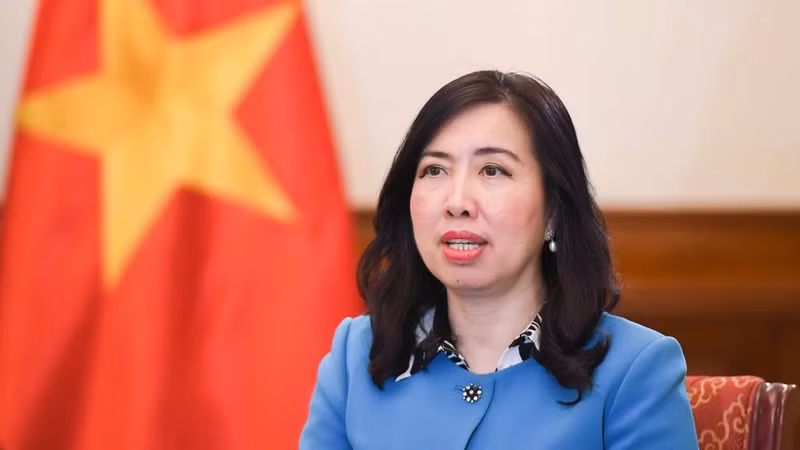 Deputy Minister of Foreign Affairs Le Thi Thu Hang (Photo: VNA)