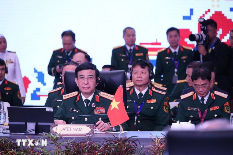 Minister of National Defence General Phan Van Giang at the 19th ASEAN Defence Ministers’ Meeting (ADMM-19). (Photo: VNA)