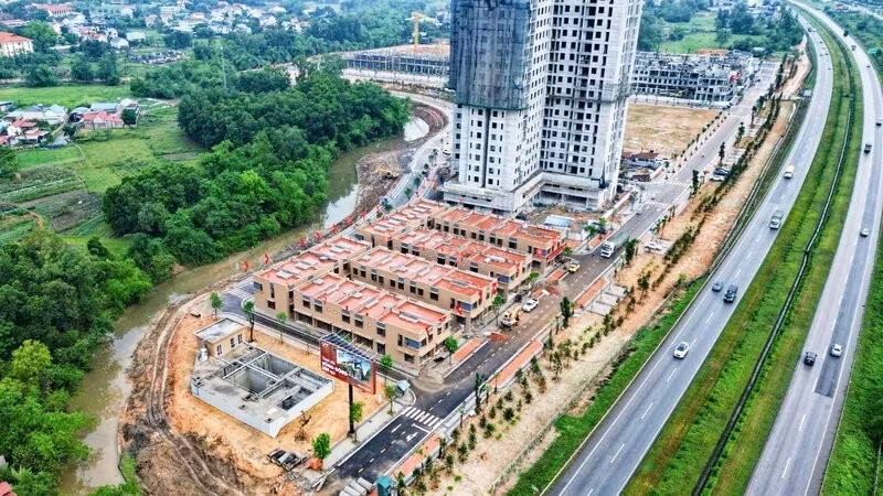 By September 2025, the Dai Thang Residential Area social housing project with a scale of 395 apartments has basically completed.