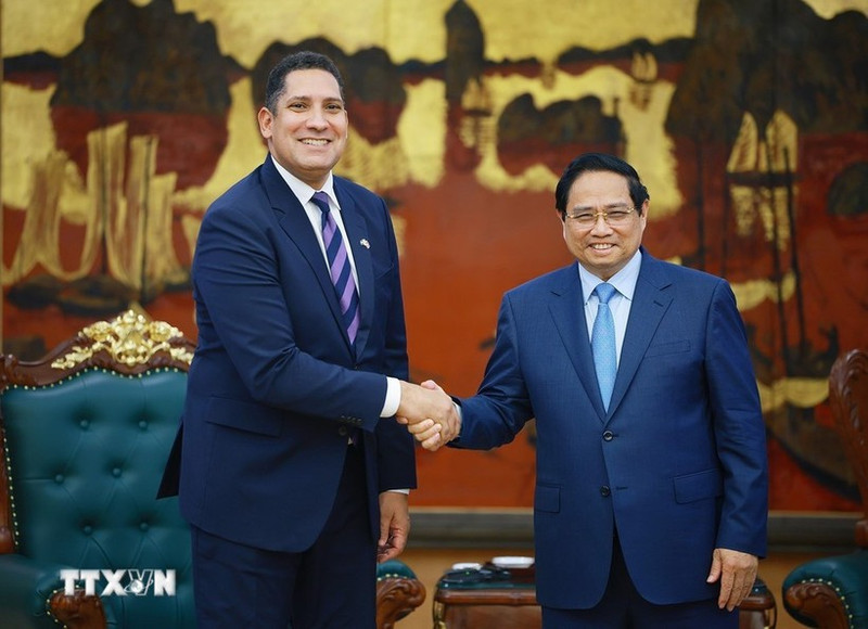 Prime Minister Pham Minh Chinh receives Swedish Ambassador to Viet Nam Johan Ndisi in Ha Noi on January 30, 2026. (Photo: VNA)