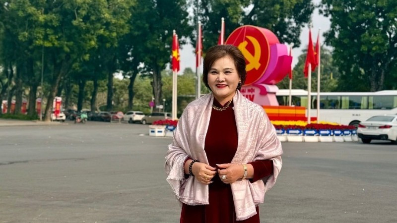 Pham Thi Minh Huong expressed confidence that the election will select truly dedicated and capable individuals worthy of representing the will and aspirations of the people.