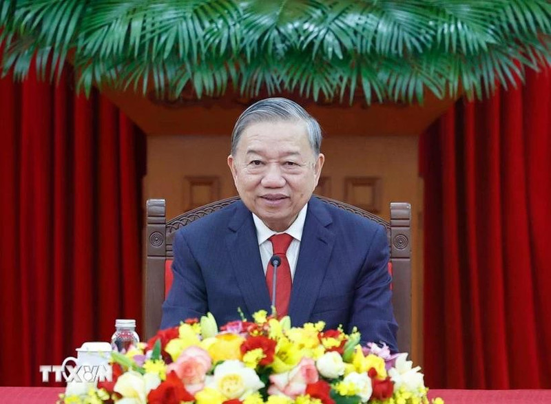 General Secretary of the Communist Party of Viet Nam Central Committee To Lam (Photo: VNA)