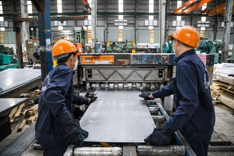 Industrial production grows positively in the third quarter of 2025. (Photo: THANH DAT)