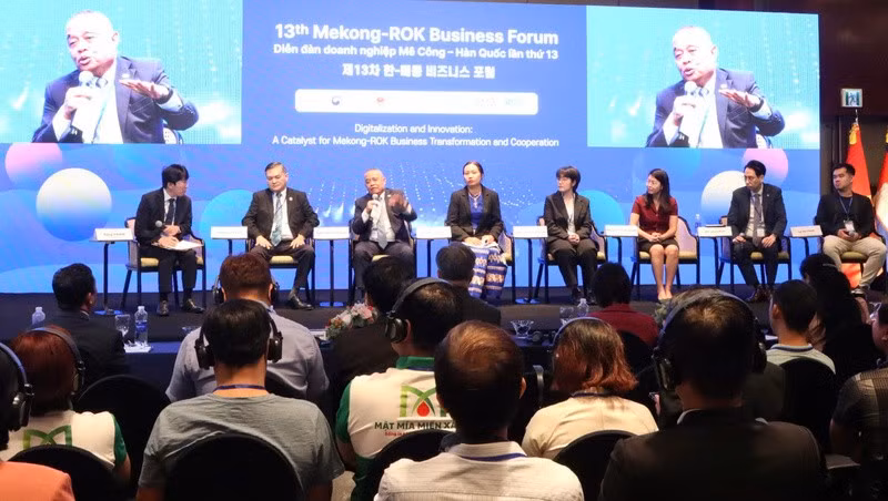 Delegates at the 13th Mekong–RoK Business Forum (Photo: MINH KHUE)