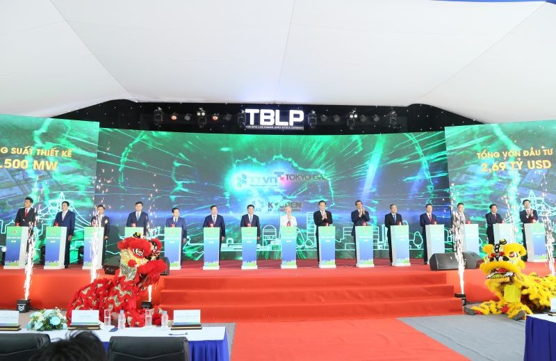 Groundbreaking ceremony for the Thai Binh LNG Thermal Power Plant in Hung Yen Province
