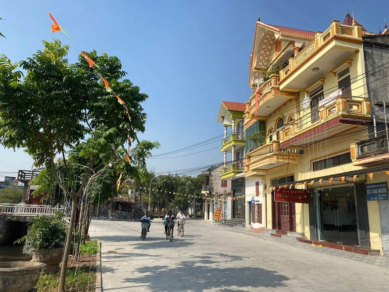 Nam Dinh is one of the first two provinces in the country to complete the New-style rural development programme. (Photo: Ngoc Anh)