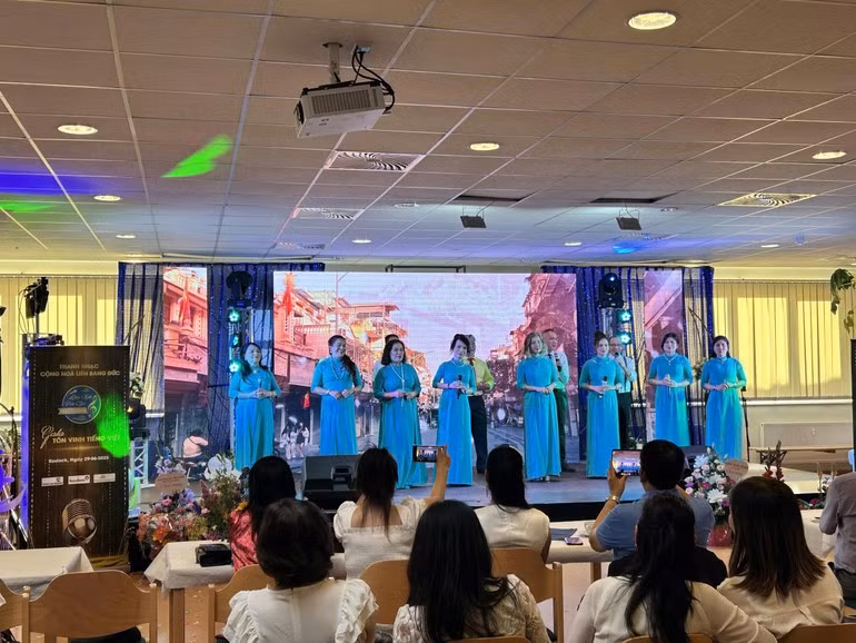 A performance at the event