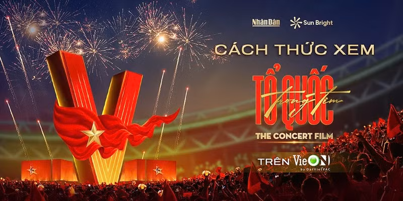 The concert film is now available for free streaming on the VieON platform 