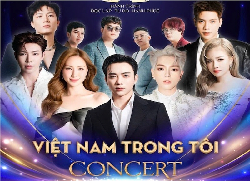 The line-up of renowned artists