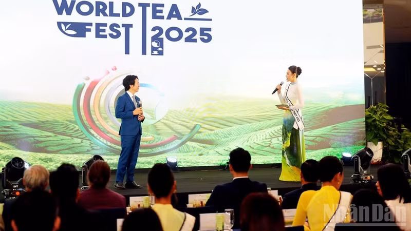 The press conference announcing the event series of World Tea Fest 2025 