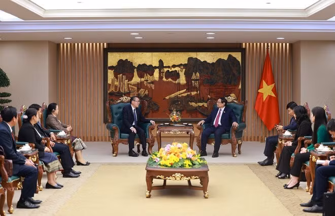 The meeting in Ha Noi on November 11 (Photo: VNA)