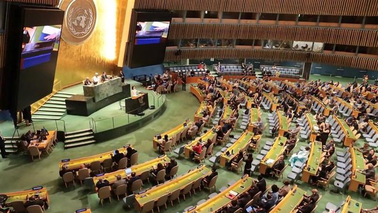 The 80th session of the United Nations General Assembly officially opened at the UN Headquarters in New York, the US on the afternoon of September 9.