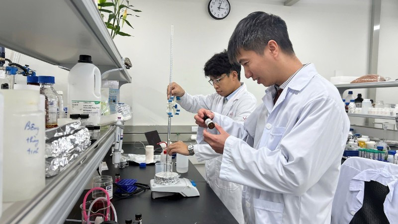 Research and product development activities at the Viet Nam–Korea Institute of Science and Technology (VKIST). (Photo: Duc Tung)