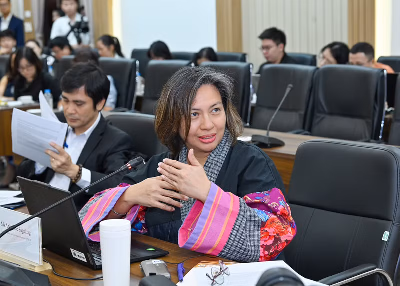 Anjanette Saguisag, Chief of Social Policy and Governance at UNICEF.