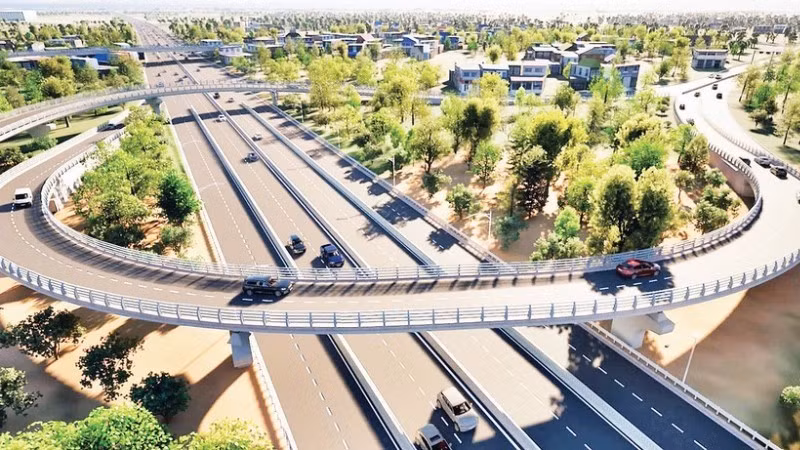 The Ho Chi Minh City–Moc Bai expressway with a total length of about 51km. (Photo: NDO)