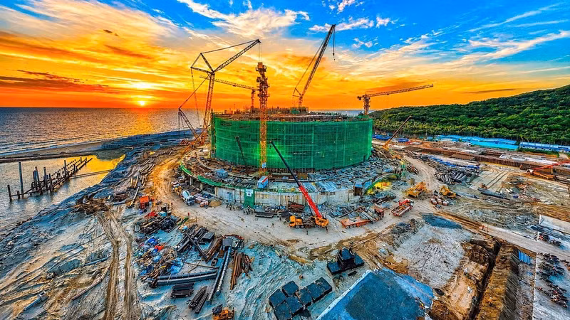 APEC Theatre construction site (Photo: nhandan.vn)