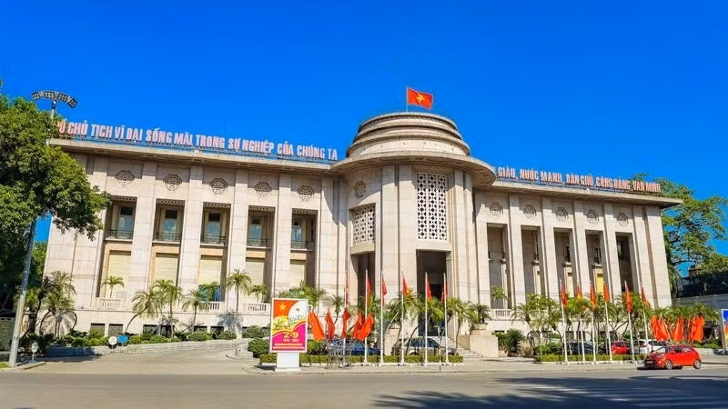 The headquarters of the State Bank of Viet Nam (Photo: NDO)