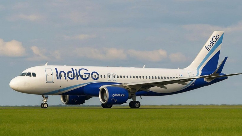 The first Ha Noi–New Delhi flight by Indigo departed from Noi Bai International Airport on December 20, 2025. (Photo: NDO)