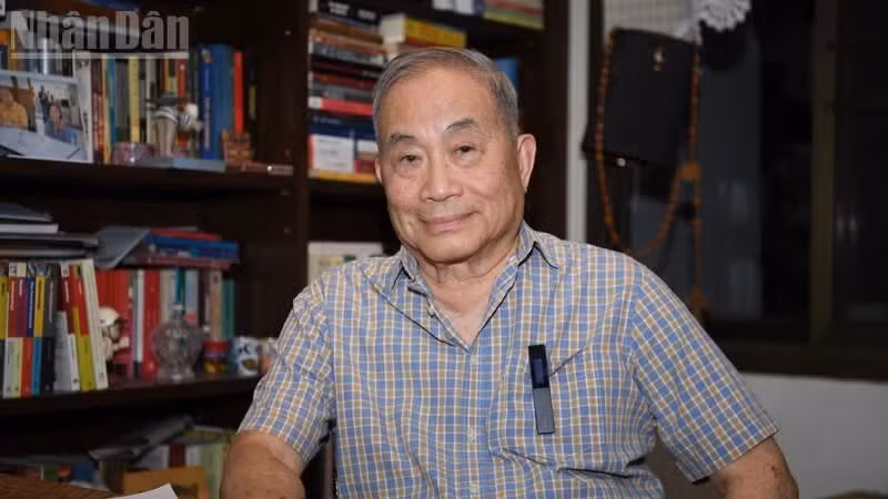 Thai Senator Lae Dilokvidhyarat. (Photo: XUAN SON)