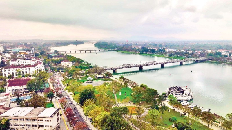 Overview of Hue City. (Photo: VU SINH)