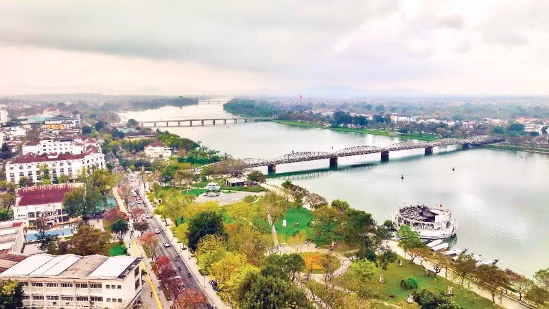 Overview of Hue City. (Photo: VU SINH)