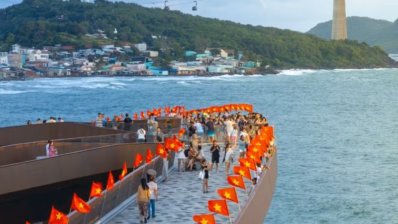 A popular destination in Phu Quoc. (Photo: NDO)