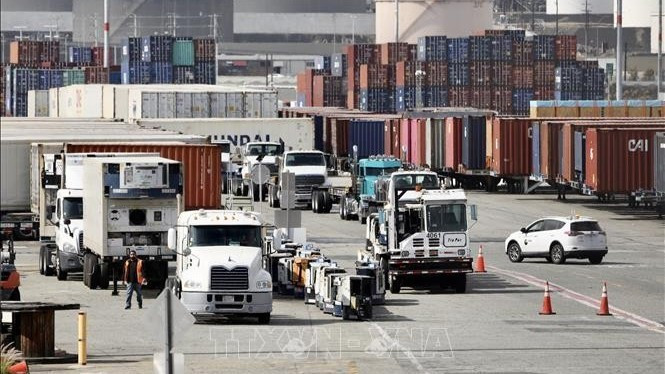 The Port of Los Angeles, California, the US. (Illustrative photo: Xinhua/VNA)