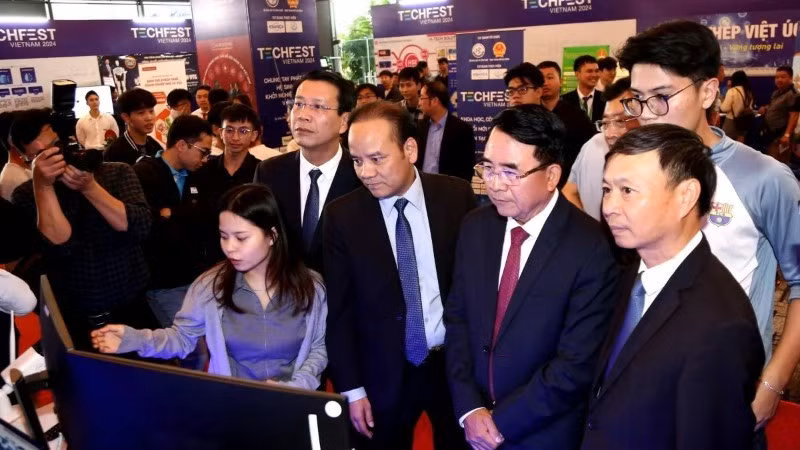 Techfest Viet Nam 2024 took place in Hai Phong with nearly 150 activities. (Illustration photo. Source: NGUYEN HAI)