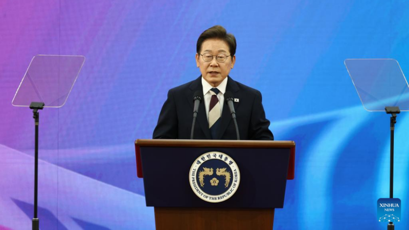 Newly elected President of the RoK Lee Jae Myung. (Photo: Xinhua)