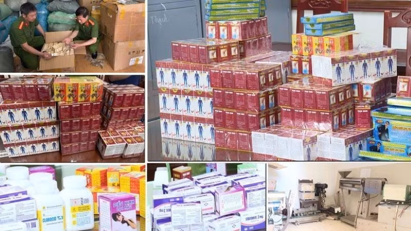 The Ministry of Health needs to continue to resolutely deploy solutions to prevent, control, and handle counterfeit drugs, fake foods, and fake cosmetics. (Photo: nhandan.vn)