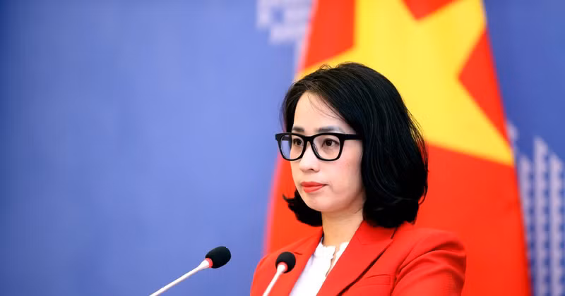Spokesperson of the Ministry of Foreign Affairs Pham Thu Hang (Photo: VNA)