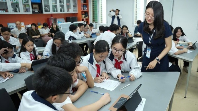 Special policies pave the way for breakthroughs in education and training. (Illustration photo: nhandan.vn)